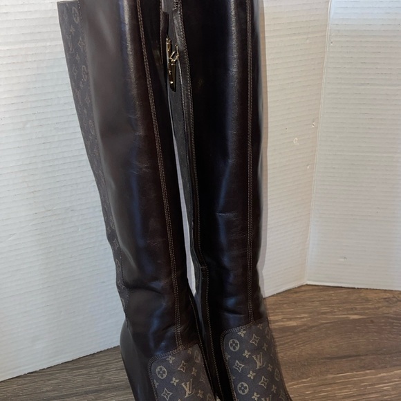 Louis Vuitton Adorable Hight Boot 8cm LV logo Size: 39 /8.5 - Picture 6 of 16